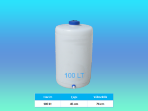 100 Lt Dikey Su Deposu