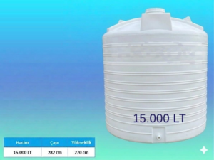 15.000 Lt Dikey Su Deposu