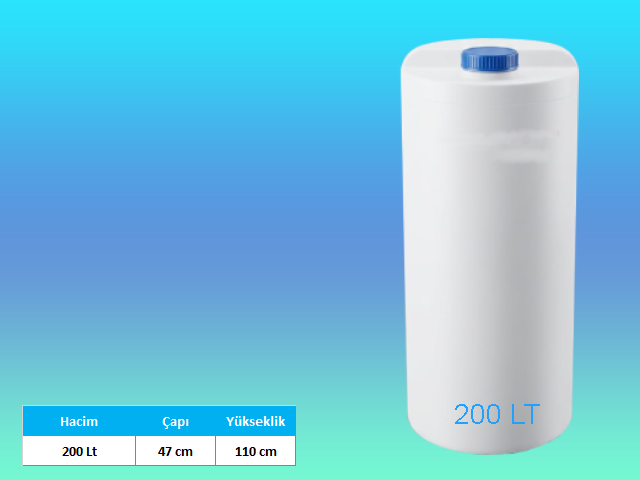 200 Lt Dikey Su Deposu – Yeni Model