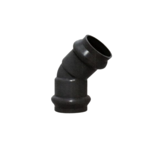 U-PVC 45° Geçme Muflu Dirsek F/F