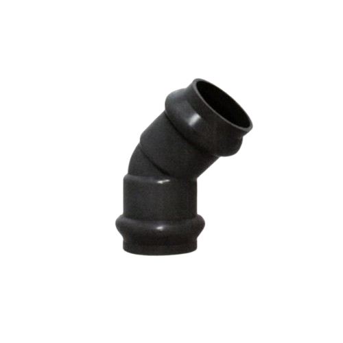 U-PVC 45° Geçme Muflu Dirsek F/F